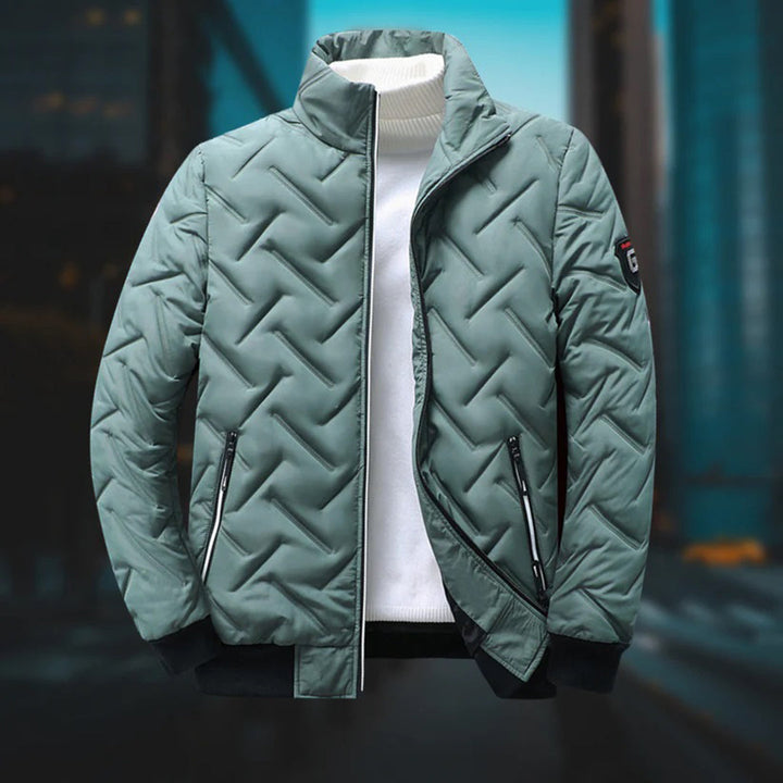 Veste matelassée homme chaude classique avec poches pratiques