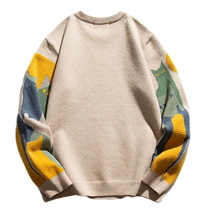 Herrenpullover Oversize Baumwolle Modern Stilvoll