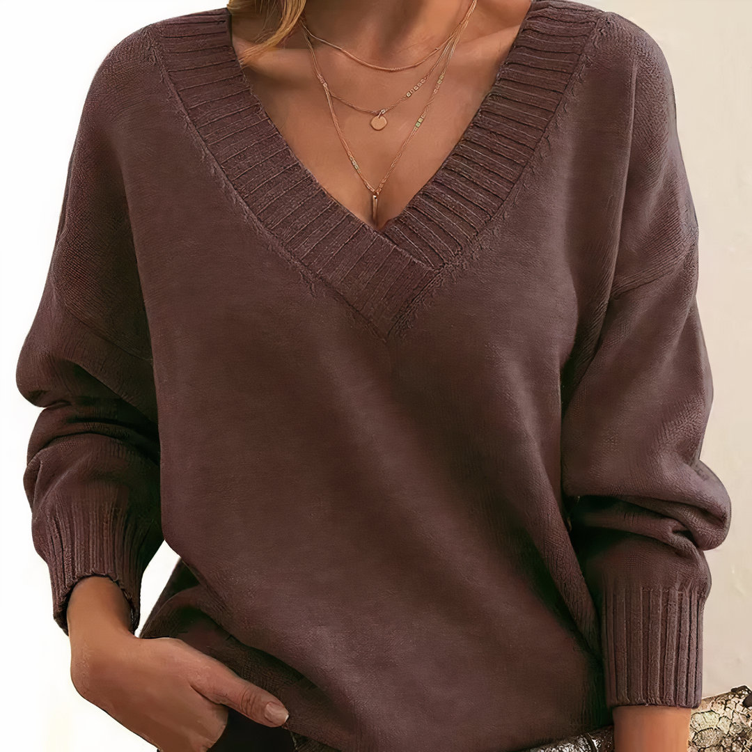 Pull-over de haute qualité pour femmes au style automnal