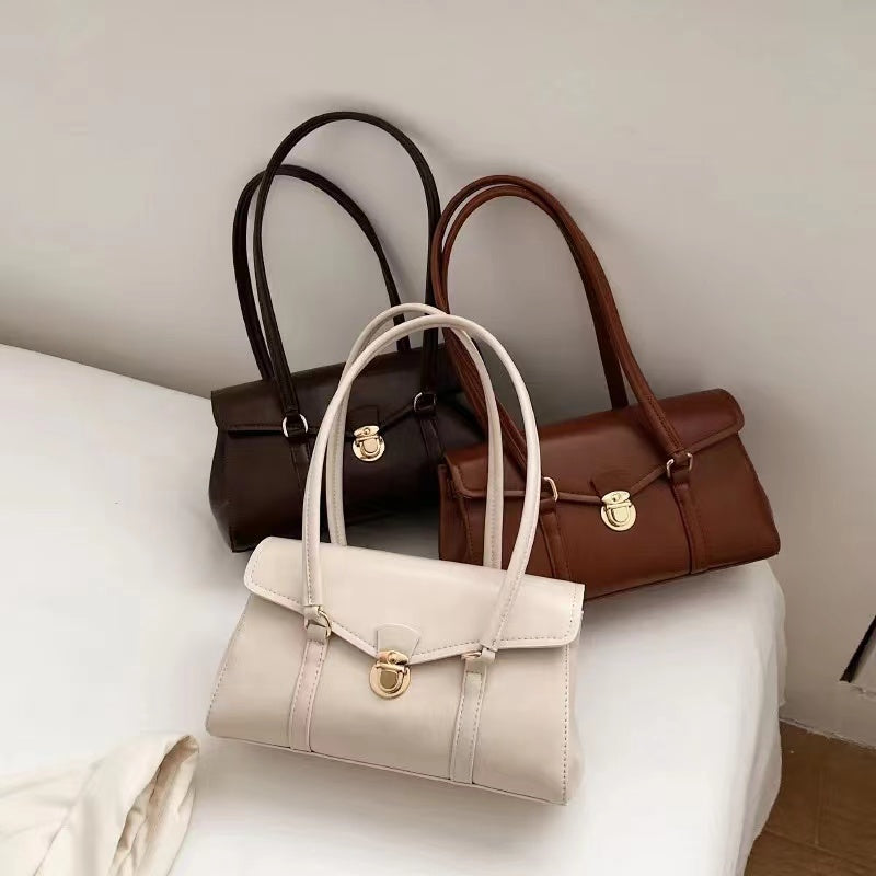 Damen Schultertasche Vegan Leder – Alltagstauglich & Elegant