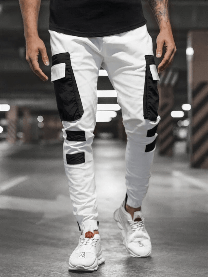 Bequeme Sporthose für Aktive Männer, Atembar, Elastische Taille, Modernes Design