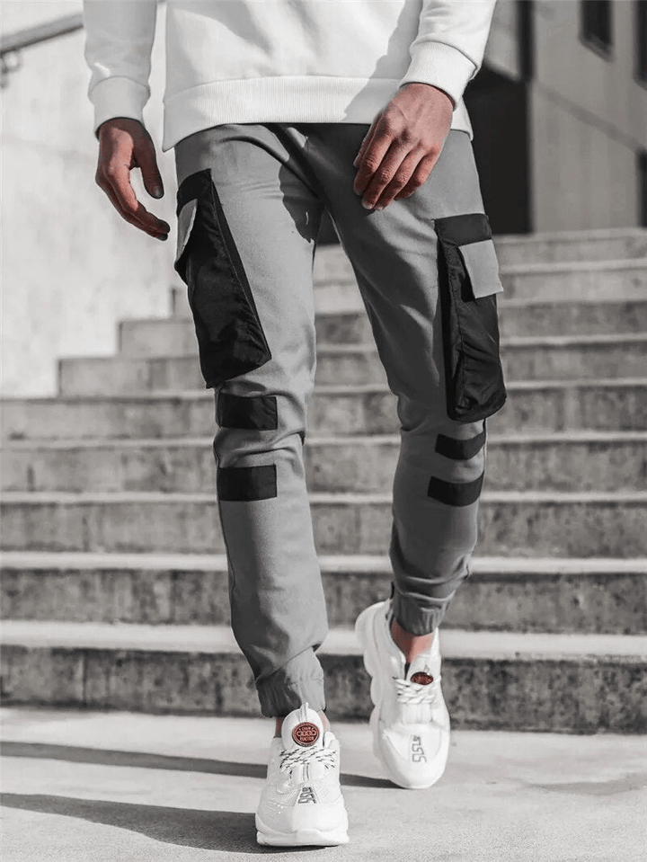 Bequeme Sporthose für Aktive Männer, Atembar, Elastische Taille, Modernes Design