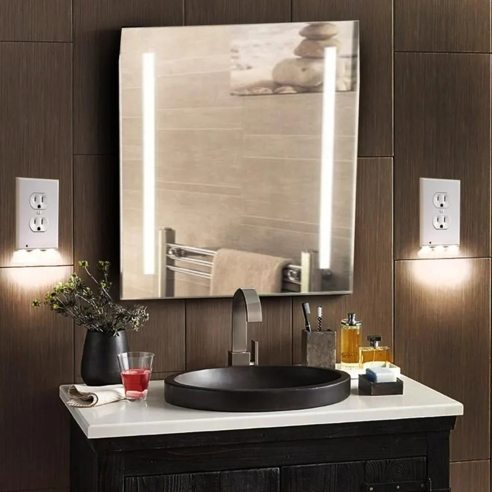 LED-Nachtlicht-Steckdosenabdeckung – 4-teiliges Set mit automatischer Beleuchtung 6