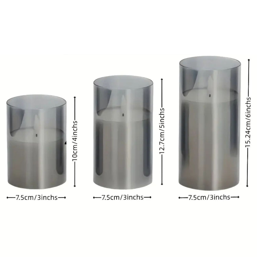 Lumy LED Kerzen mit Timer – Flammenlose Kerzen mit Fernbedienung für stimmungsvolle Beleuchtung 1