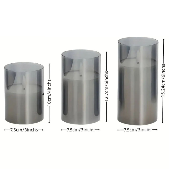 Lumy LED Kerzen mit Timer – Flammenlose Kerzen mit Fernbedienung für stimmungsvolle Beleuchtung 1