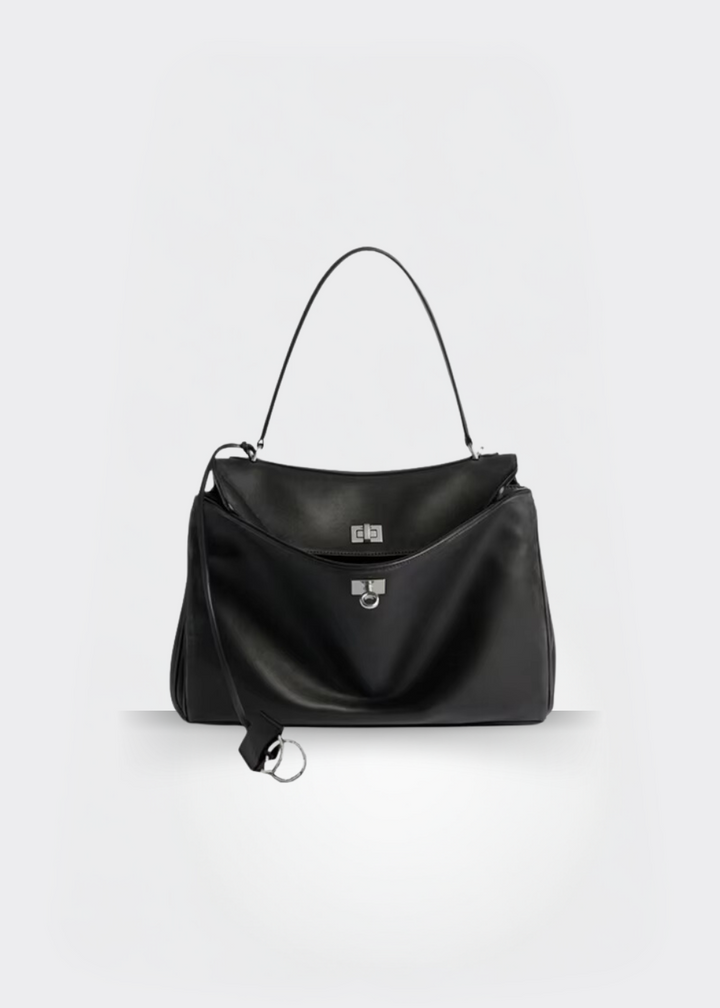 Handtasche Damen – Vegane Schultertasche Gold/Silber Vintage