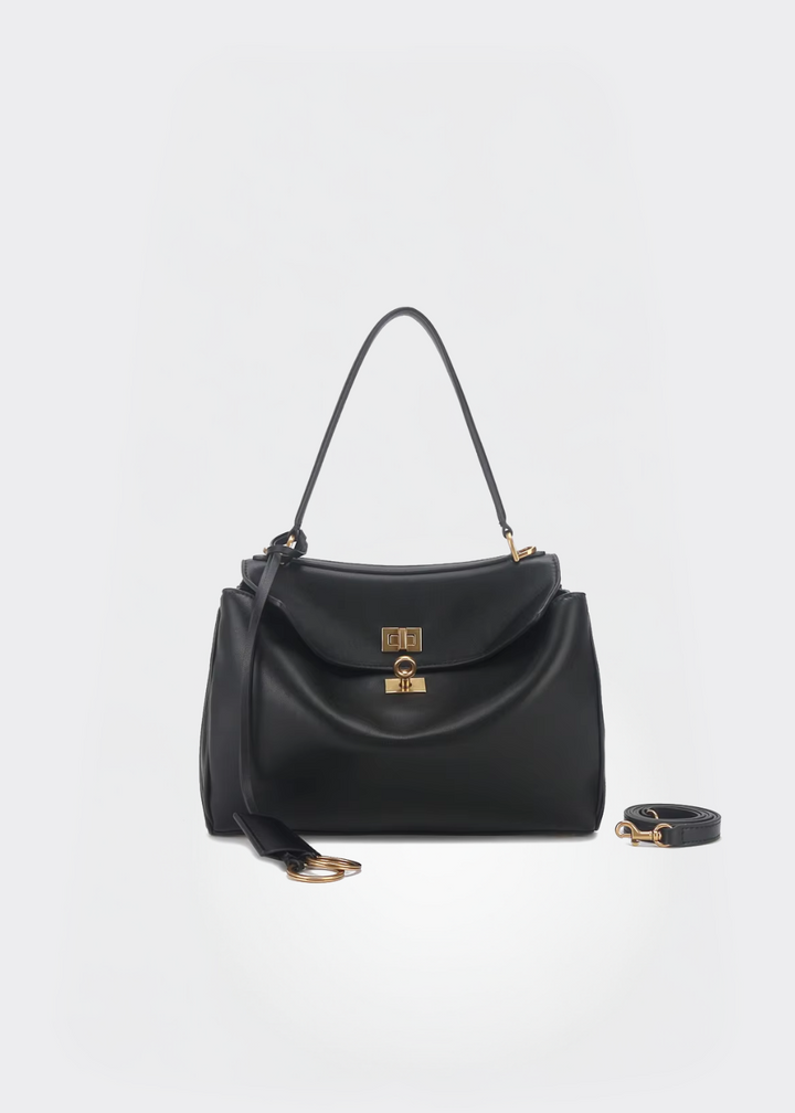 Handtasche Damen – Vegane Schultertasche Gold/Silber Vintage
