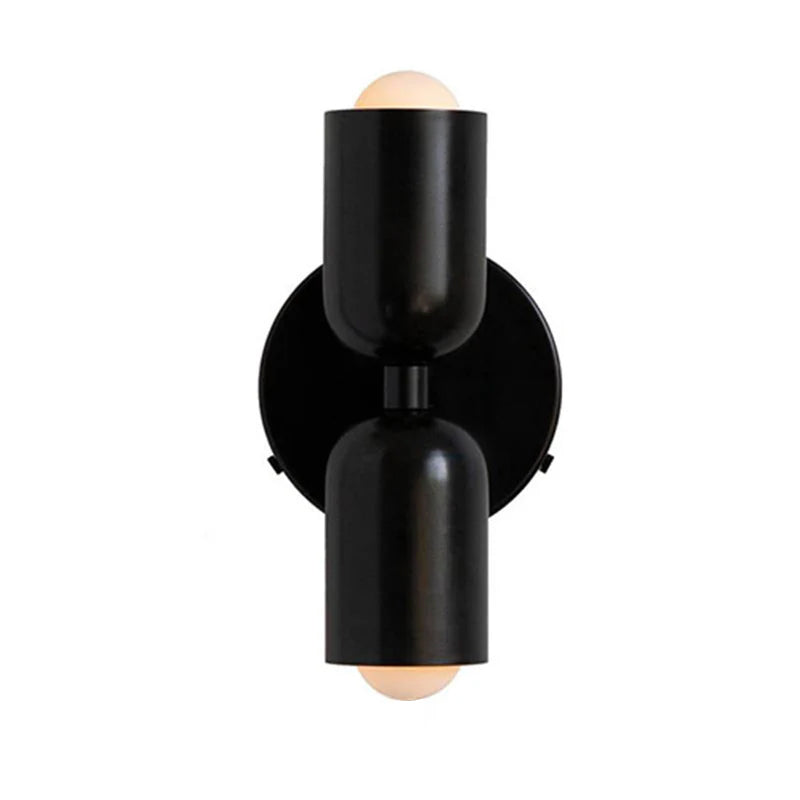 Moderne Louvel LED Wandleuchte Innen – Stilvolle Akzente für Wohnzimmer & Schlafzimmer, 12 cm Durchmesser, Doppelte Fassung 15