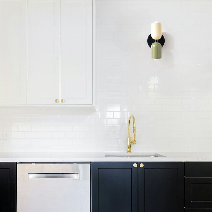 Moderne Louvel LED Wandleuchte Innen – Stilvolle Akzente für Wohnzimmer & Schlafzimmer, 12 cm Durchmesser, Doppelte Fassung 7