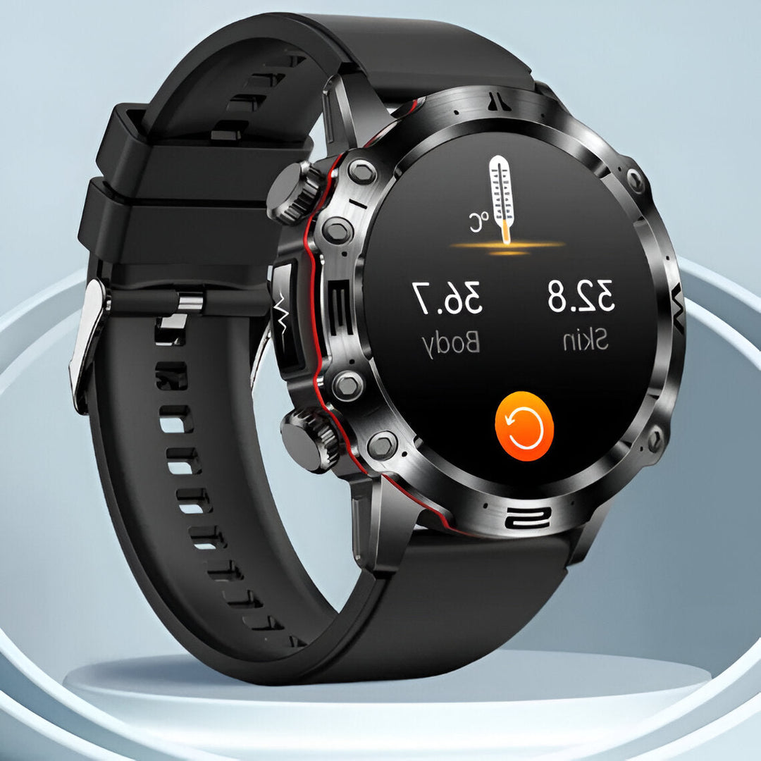 Multifunktionale Wellness-Smartwatch mit Aktivitätsverfolgung für den Alltag 0