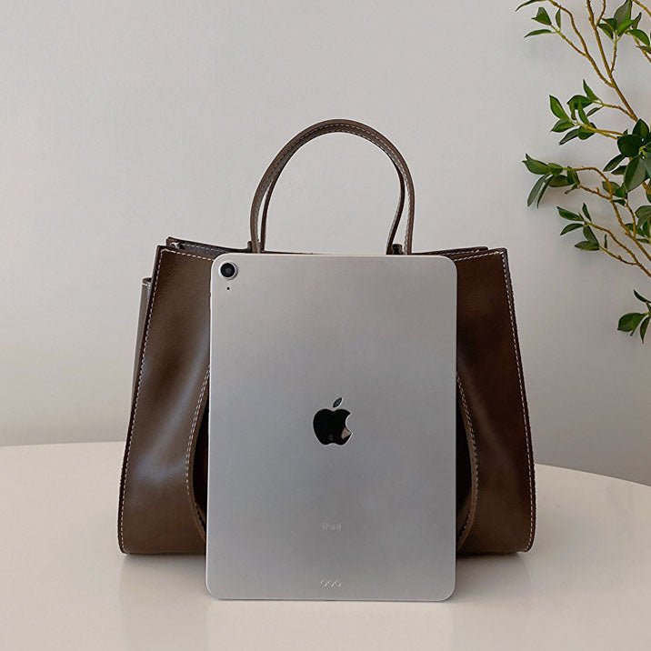 Shopper aus Kunstleder – Handgefertigt & nachhaltig
