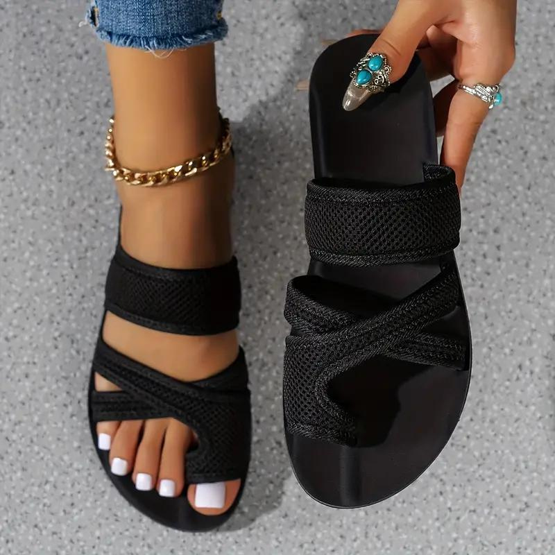 Sandales pour dames avec soutien dorsal - Chaussures confort légères pour l'été