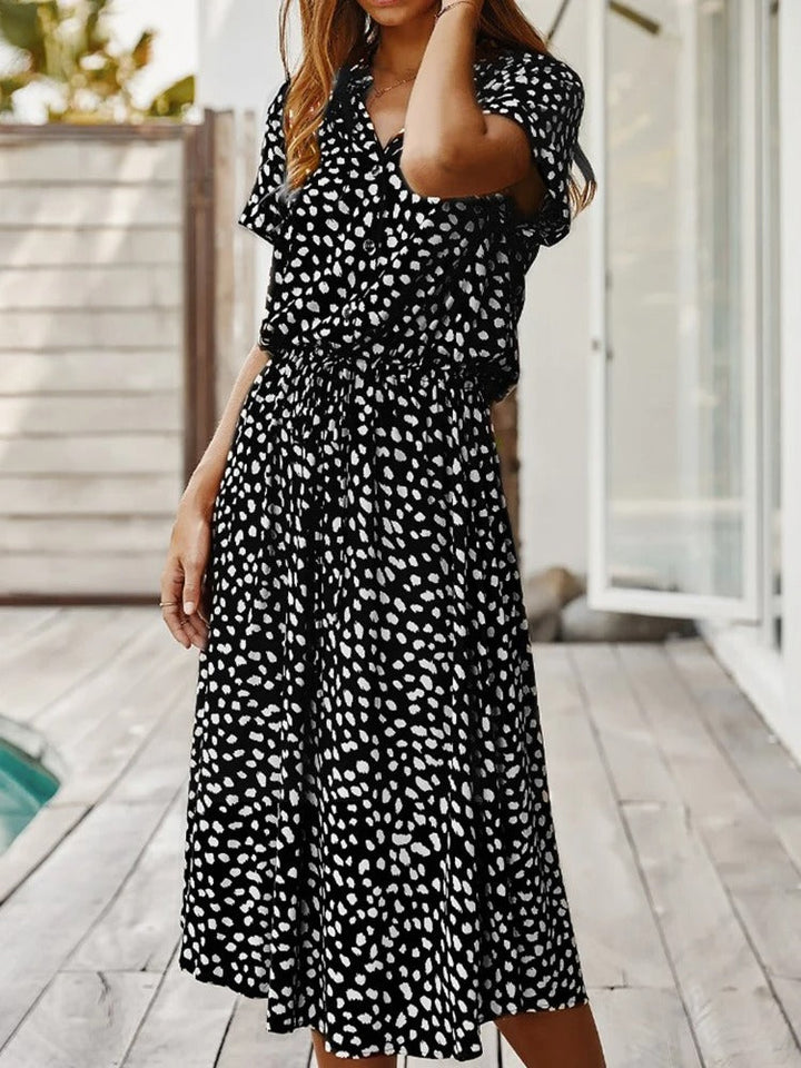 Luftiges Midi-Sommerkleid Damen – Elegant, Leicht & Bequem