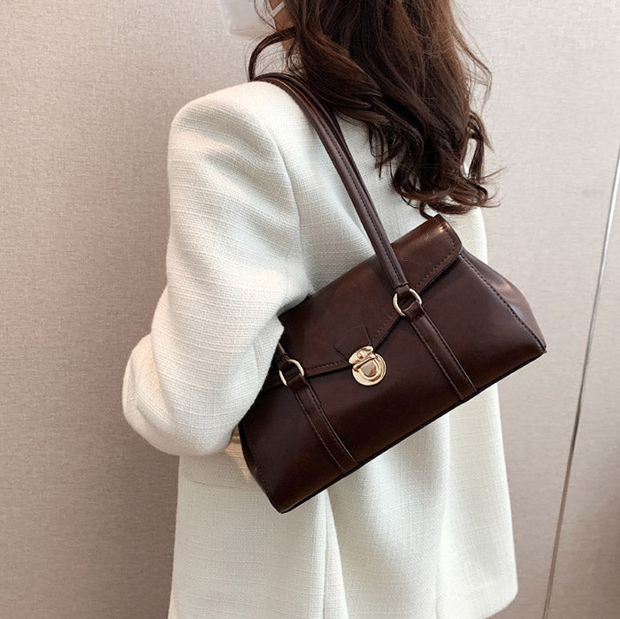Damen Schultertasche Vegan Leder – Alltagstauglich & Elegant