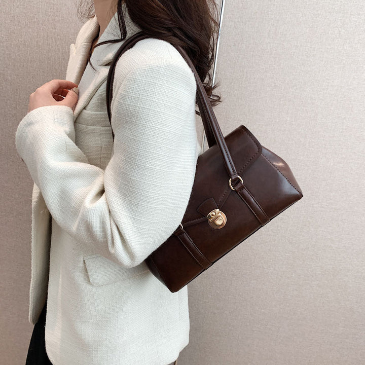 Damen Schultertasche Vegan Leder – Alltagstauglich & Elegant