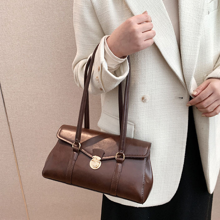 Damen Schultertasche Vegan Leder – Alltagstauglich & Elegant