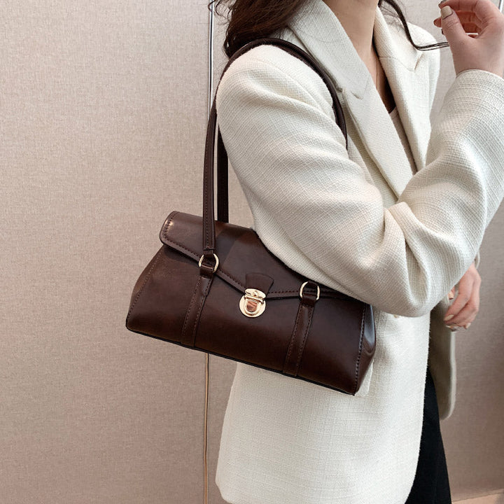 Damen Schultertasche Vegan Leder – Alltagstauglich & Elegant