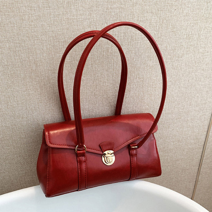 Damen Schultertasche Vegan Leder – Alltagstauglich & Elegant
