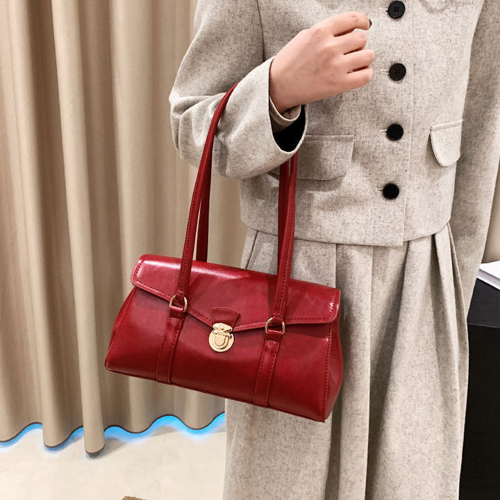 Damen Schultertasche Vegan Leder – Alltagstauglich & Elegant