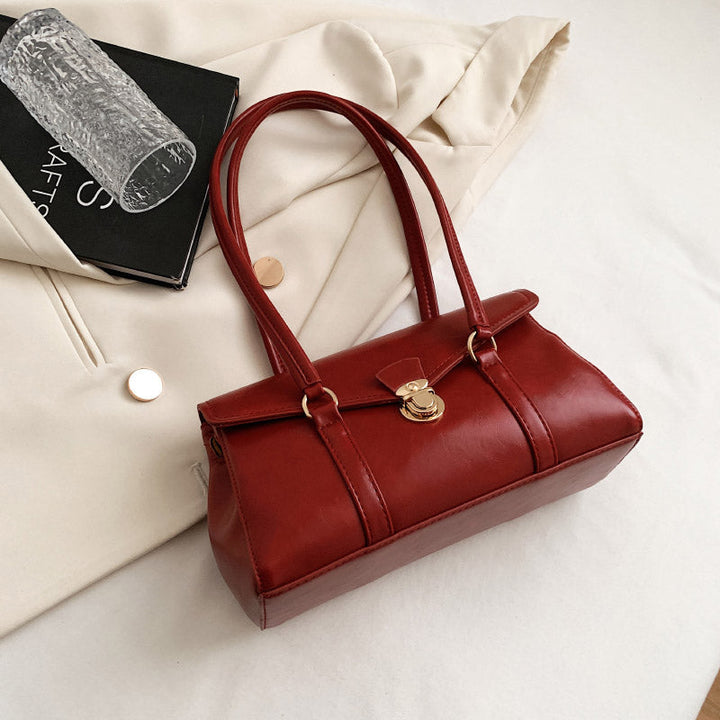 Damen Schultertasche Vegan Leder – Alltagstauglich & Elegant
