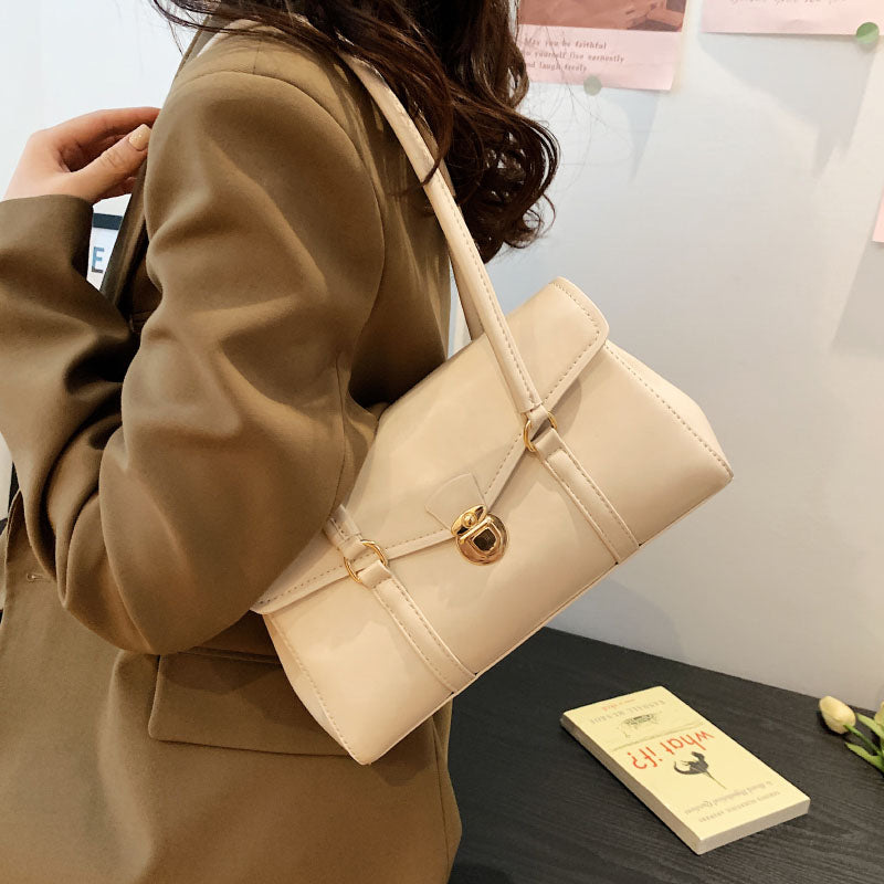 Damen Schultertasche Vegan Leder – Alltagstauglich & Elegant