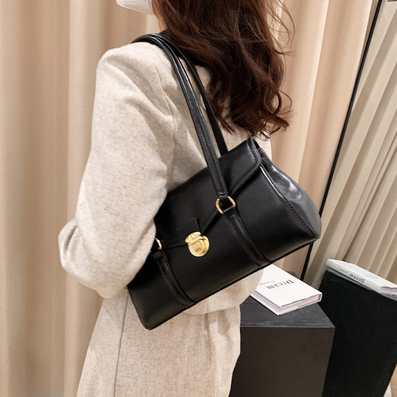 Damen Schultertasche Vegan Leder – Alltagstauglich & Elegant