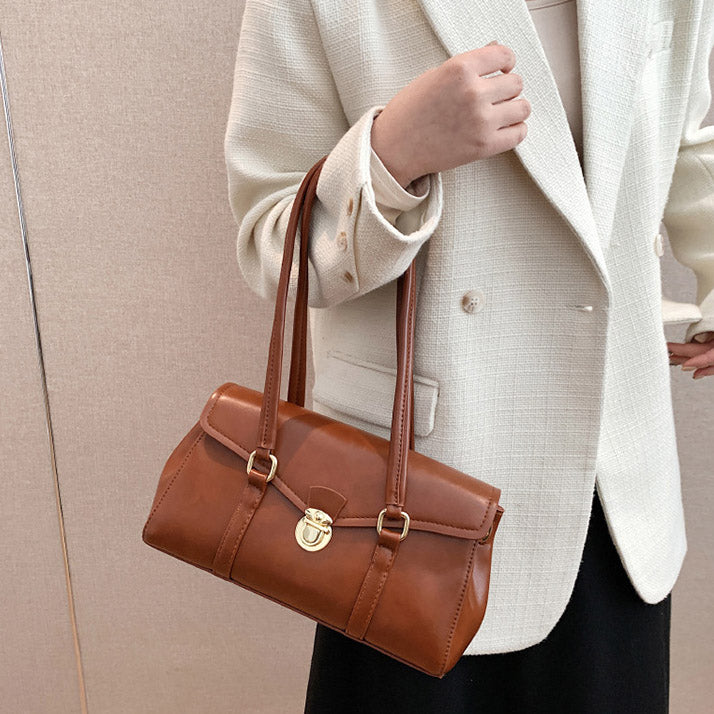 Damen Schultertasche Vegan Leder – Alltagstauglich & Elegant