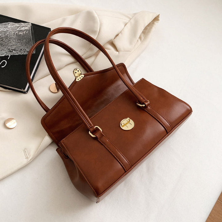 Damen Schultertasche Vegan Leder – Alltagstauglich & Elegant