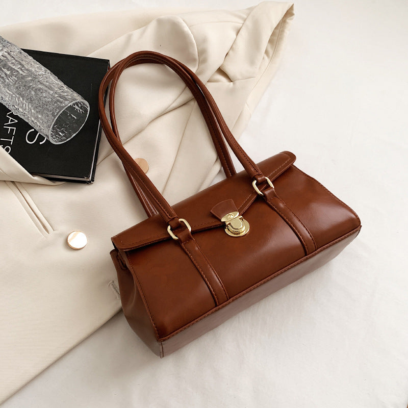Damen Schultertasche Vegan Leder – Alltagstauglich & Elegant