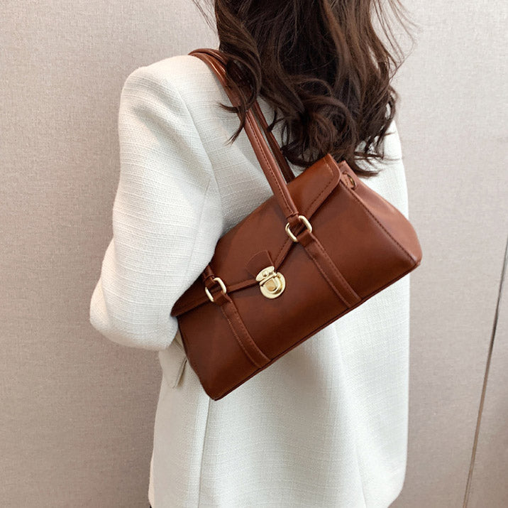 Damen Schultertasche Vegan Leder – Alltagstauglich & Elegant