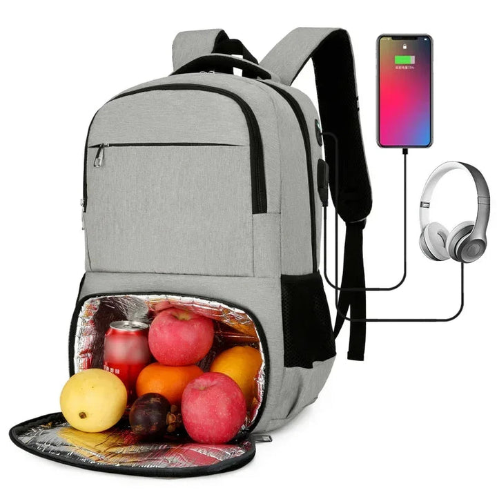 Reiserucksack Herren Mit Isoliertem Fach Für Laptop Und Wasserdichtem Design