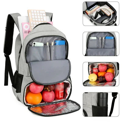 Reiserucksack Herren Mit Isoliertem Fach Für Laptop Und Wasserdichtem Design