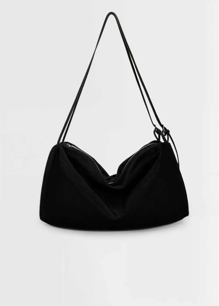 Damen Wildleder Umhängetasche – Vegane Schultertasche Elegant & Kompakt