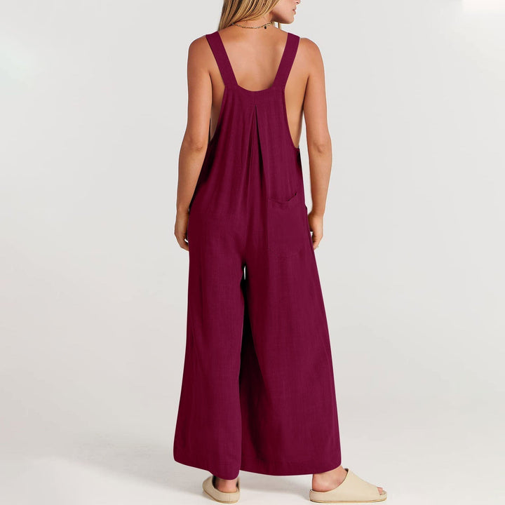 Damen Latzhose aus Baumwollmix – Komfort & Stil vereint