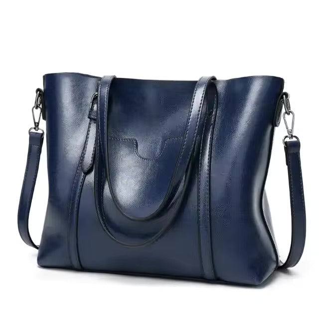 Sac de plage vegan luxueux – Grand tote bag en cuir vegan