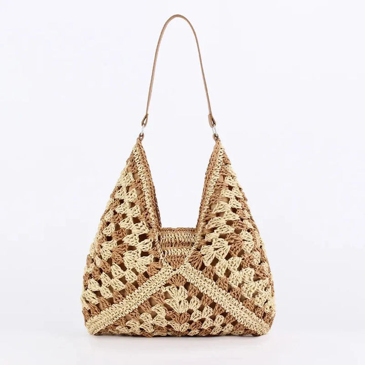 Grand sac de plage pour femmes – Cuir vegan, imperméable et résistant au sable