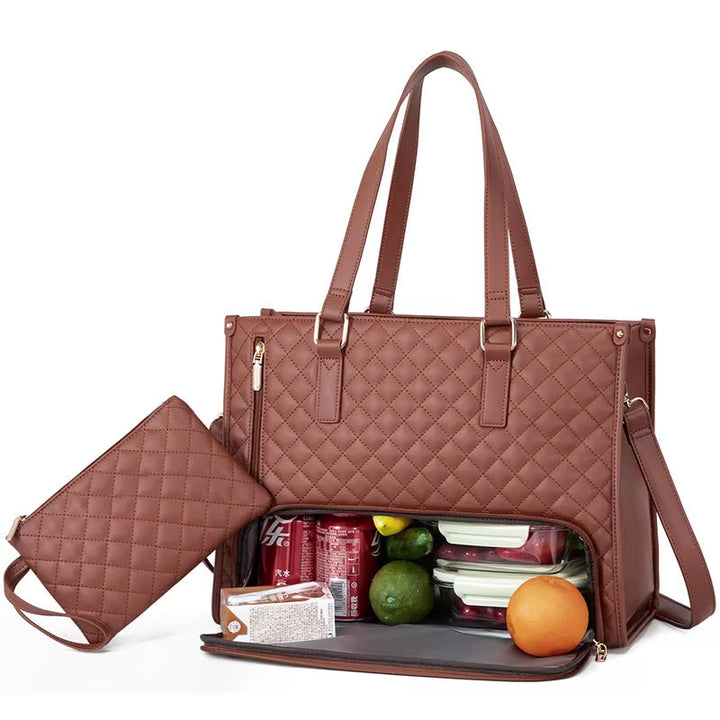 Sac à main isolé 2-en-1 – Sac thermique élégant pour femmes