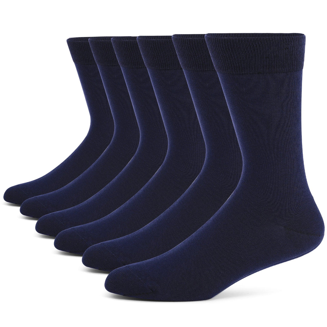 6 Paar Herrensocken schwarz plus Größe