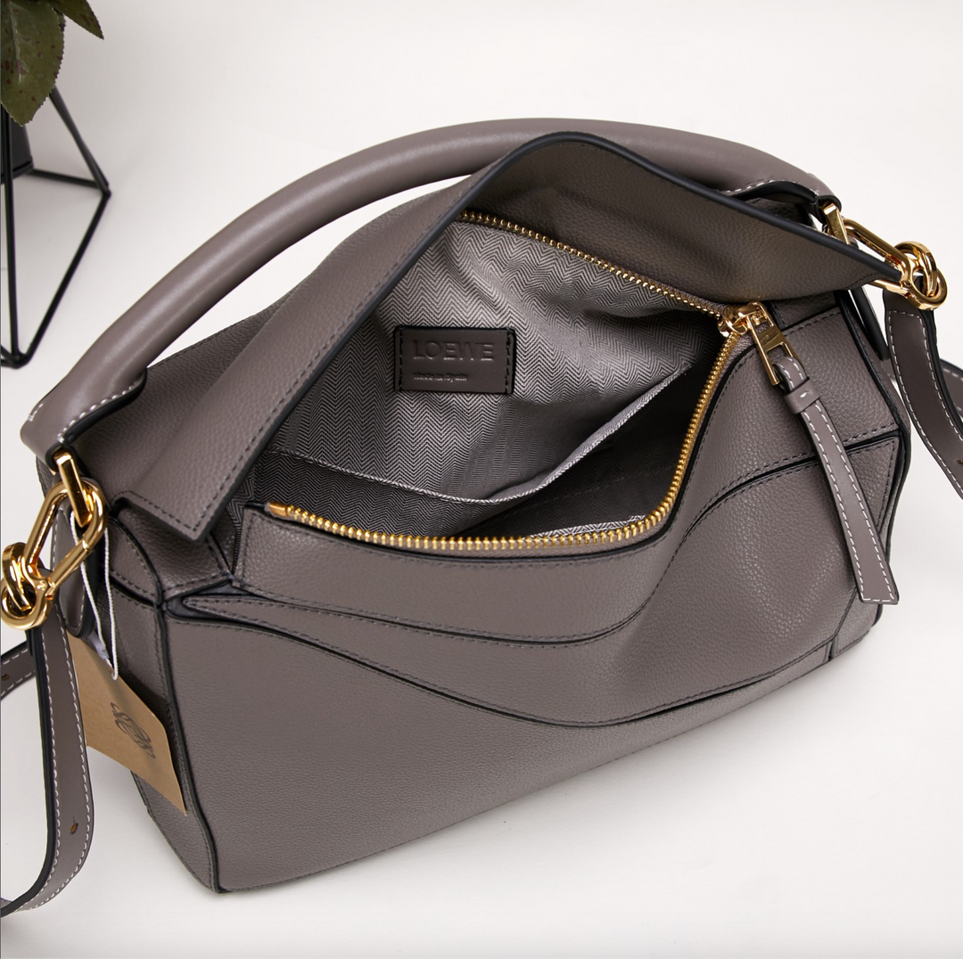 Sac de plage rectangulaire en cuir vegan – Durable et élégant