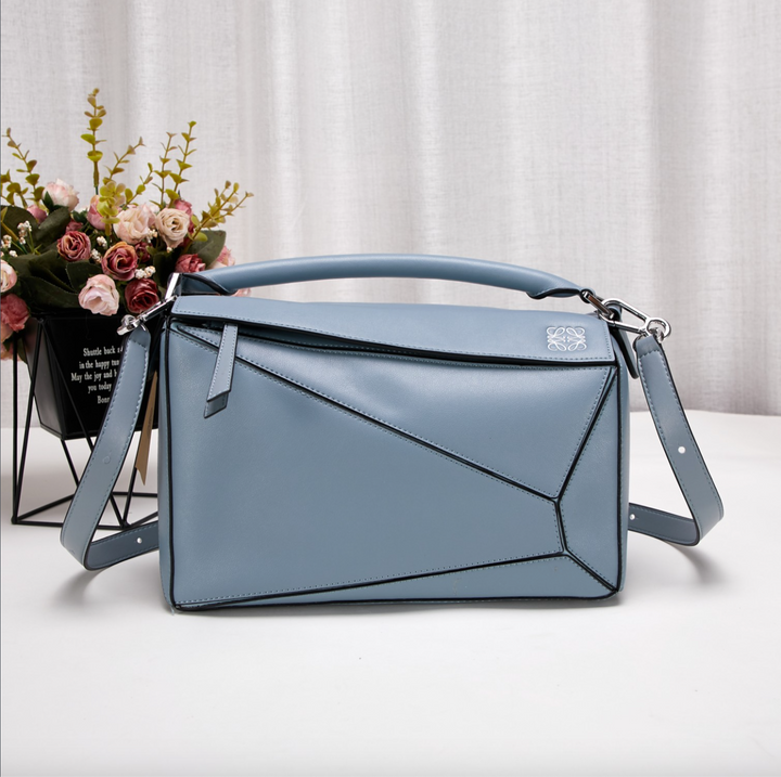 Sac de plage rectangulaire en cuir vegan – Durable et élégant