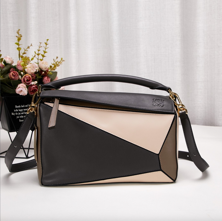 Sac de plage rectangulaire en cuir vegan – Durable et élégant