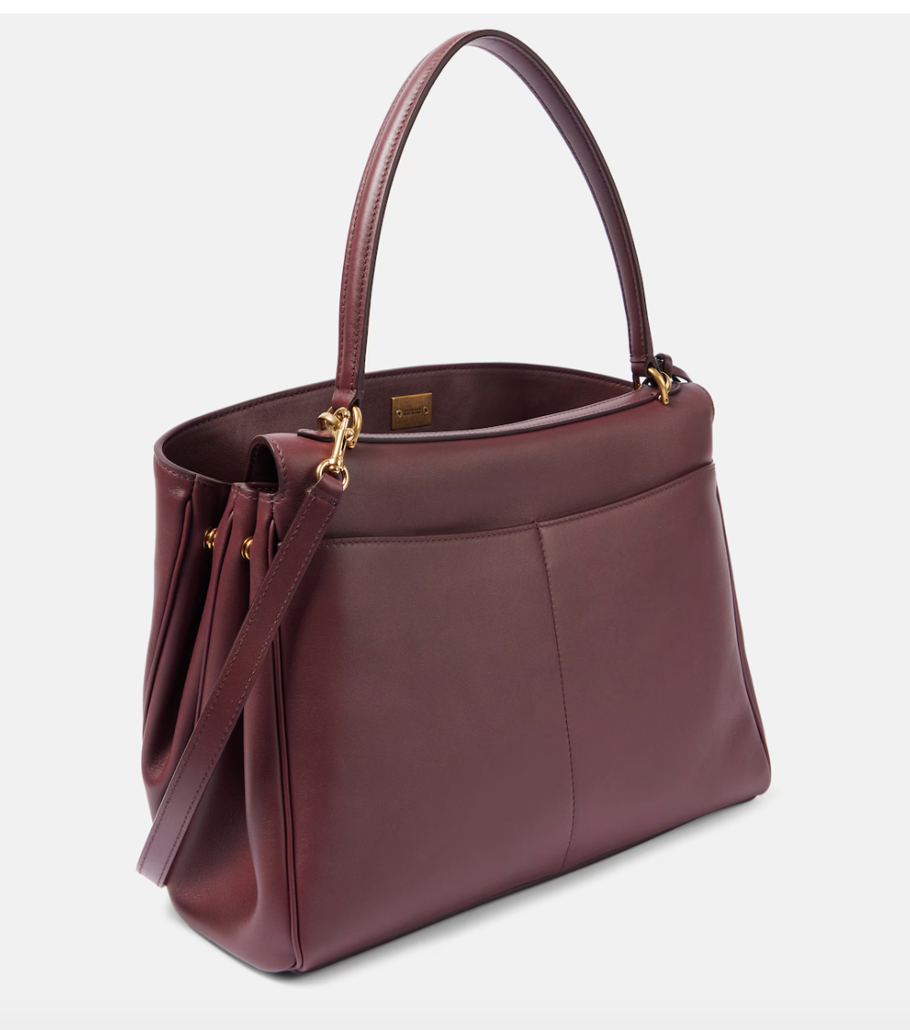 Sac fourre-tout en cuir vegan luxueux