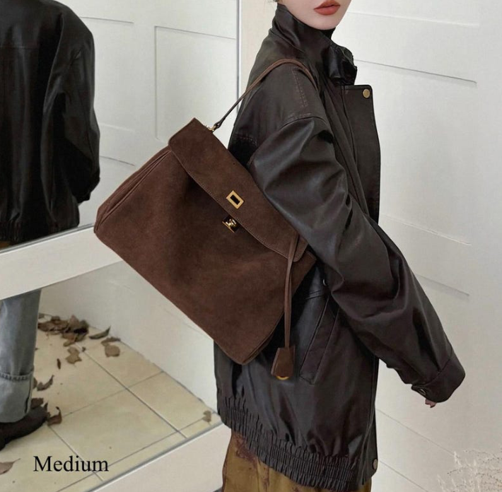 Sac fourre-tout en cuir vegan luxueux