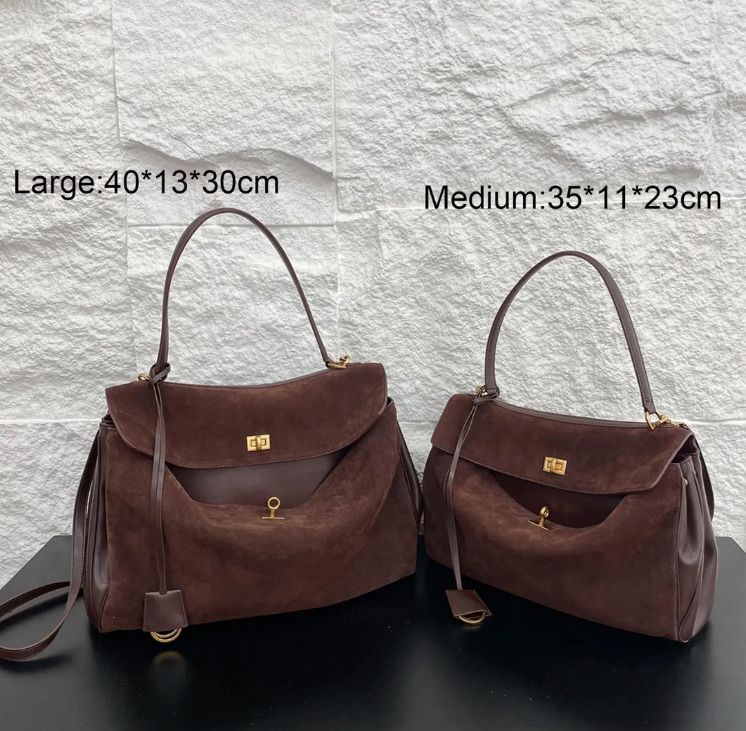 Sac fourre-tout en cuir vegan luxueux