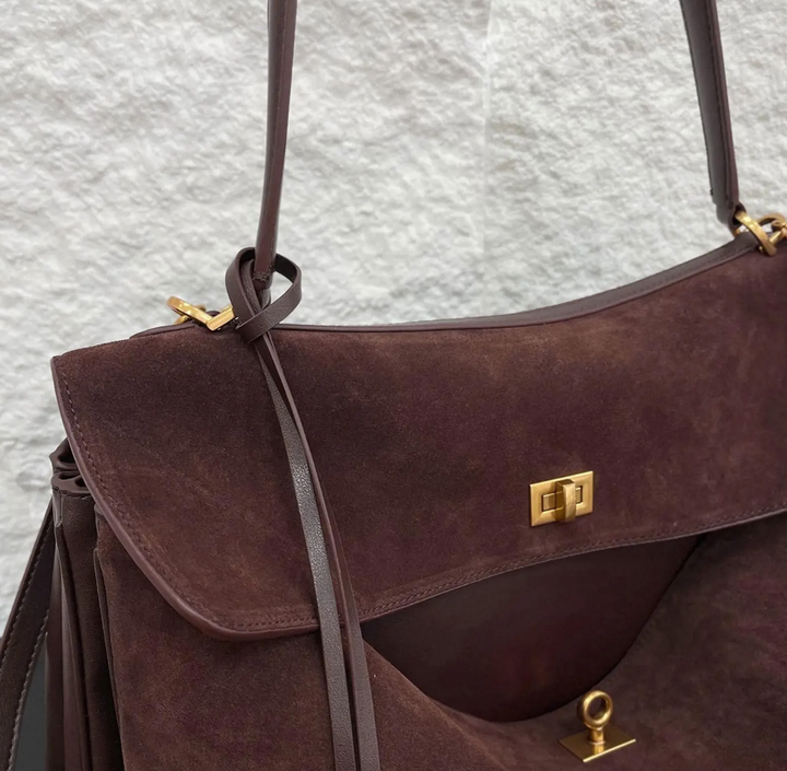 Sac fourre-tout en cuir vegan luxueux