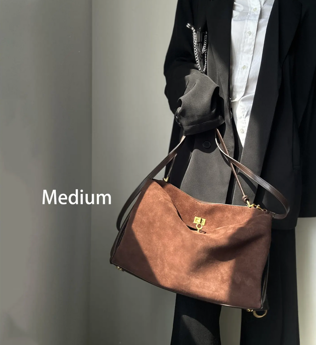 Sac fourre-tout en cuir vegan luxueux