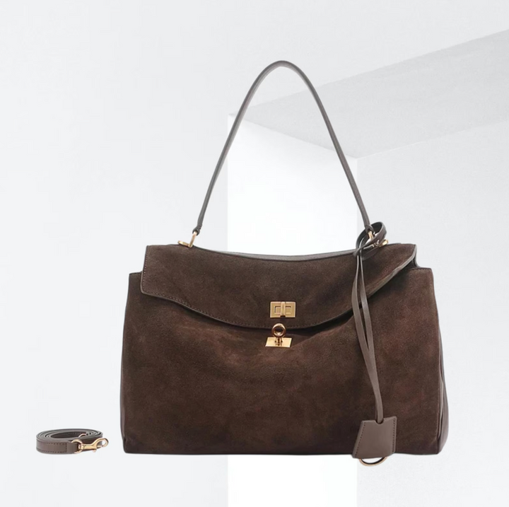 Sac fourre-tout en cuir vegan luxueux