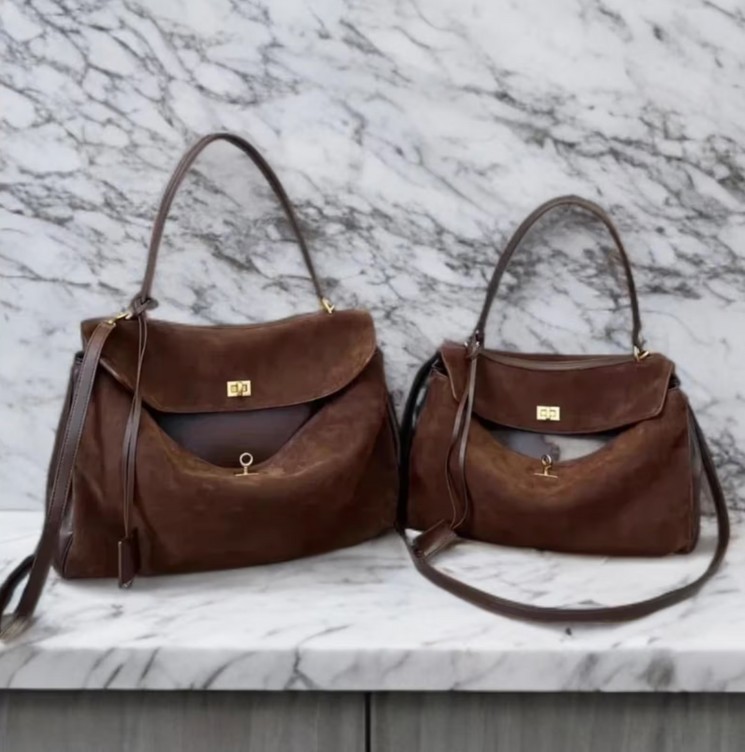 Sac fourre-tout en cuir vegan luxueux