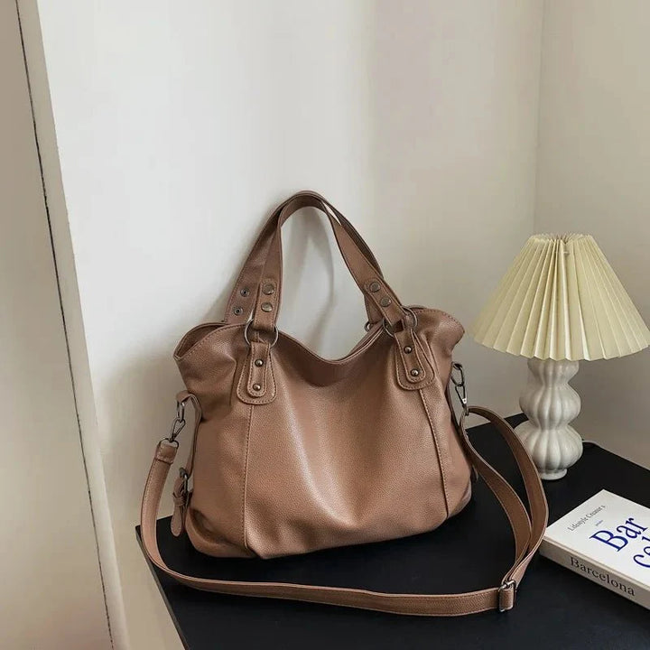 Sac fourre-tout élégant en simili cuir