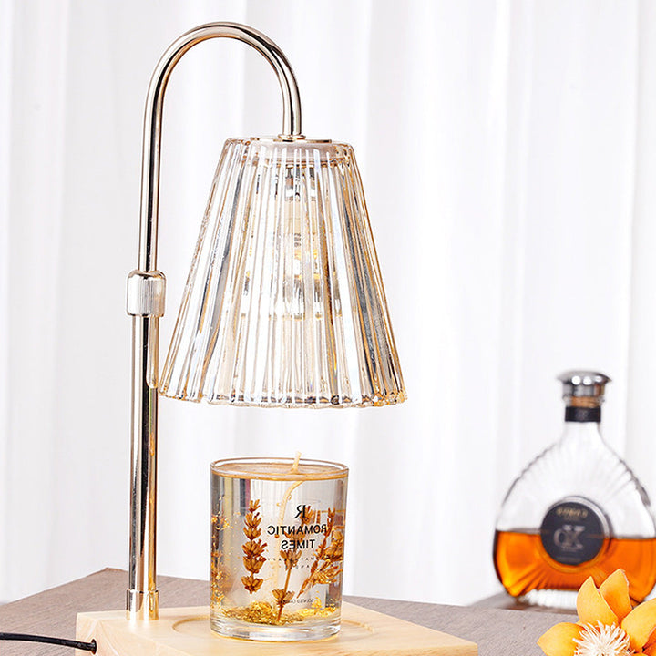 Selvoro Kerzenwärmerlampe – Elegantes Design für Duftkerzen, Glas und Metall, sicherer Einsatz, ideal für jedes Zimmer 3